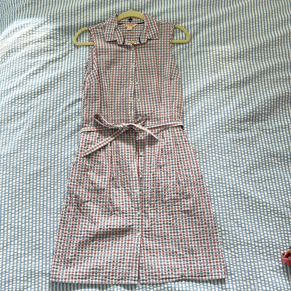 Brooks Brothers women’s smocked 4th of July dress, Sz 4